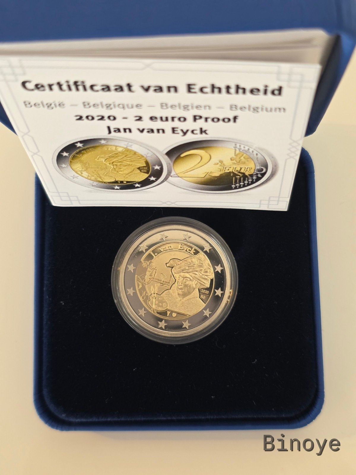 2€ Belgique 2020 Proof – Jan van Eyck, Enlèvement ou Envoi, Belgique, 2 euros