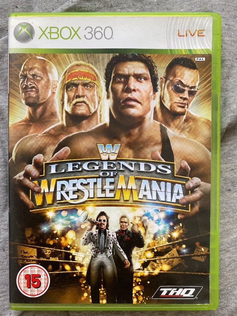 Xbox 360 games | Legends of WrestleMania, Games en Spelcomputers, Games | Xbox 360, Avontuur en Actie, 2 spelers, Ophalen of Verzenden