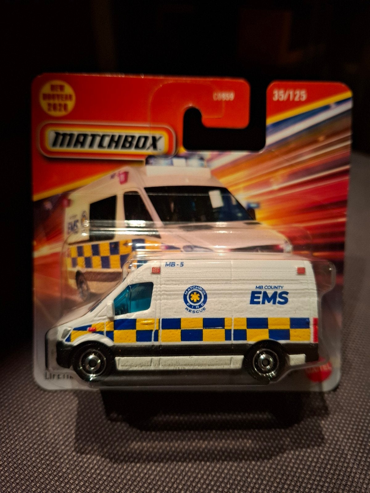 matchbox 2024 Mercedes sprinter ambulance, Ophalen of Verzenden, Nieuw