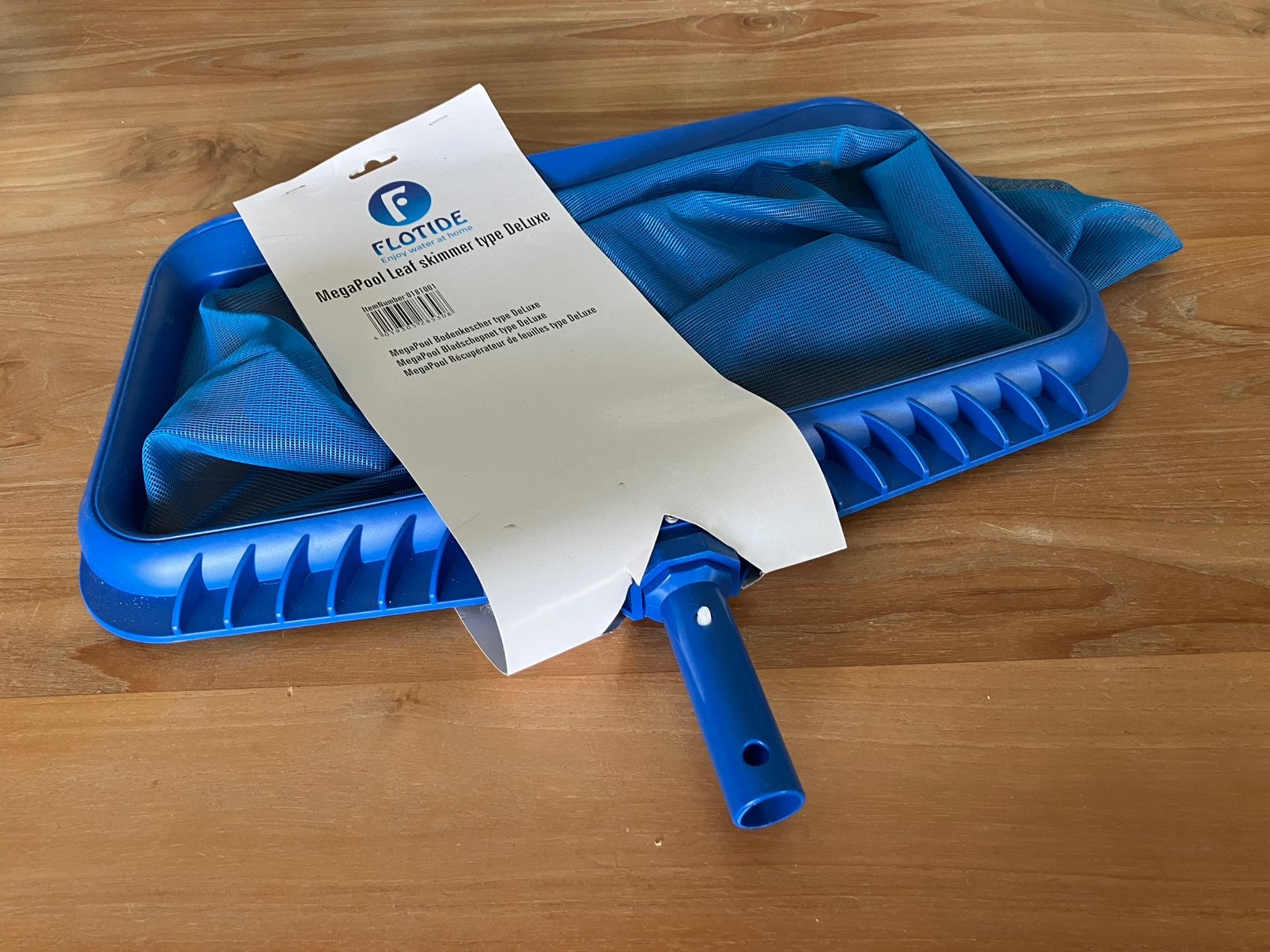 Schepnet voor zwembad, Ophalen, Nieuw