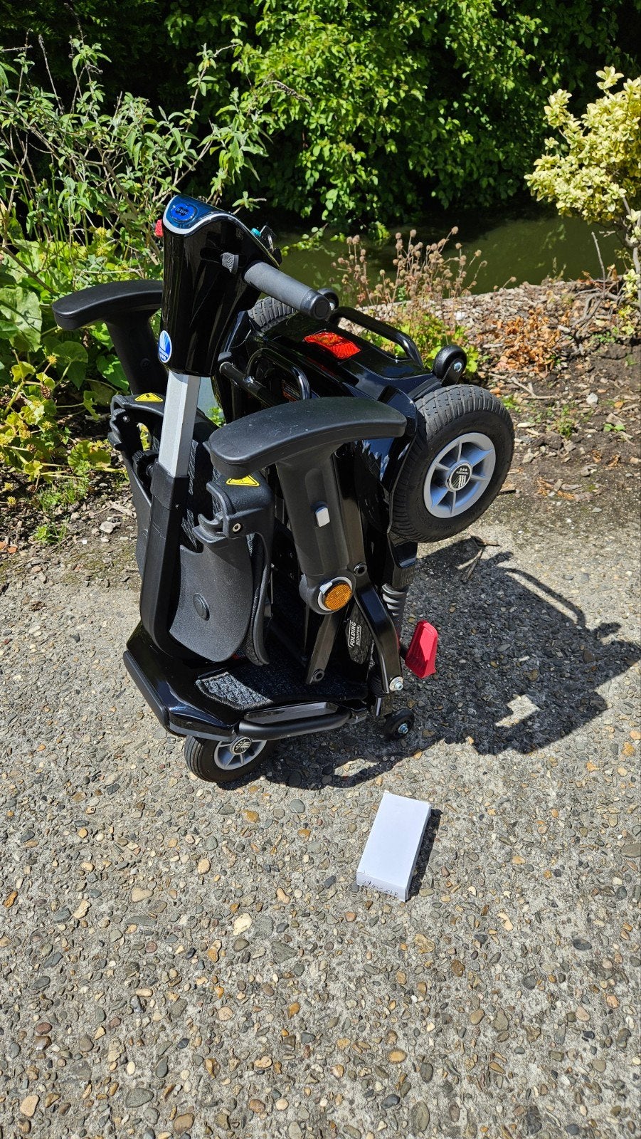 inklapbare Vermeiren Sedna reis scootmobiel met Litium accu?, Ophalen, Inklapbaar, Zo goed als nieuw, Elektrische rolstoel