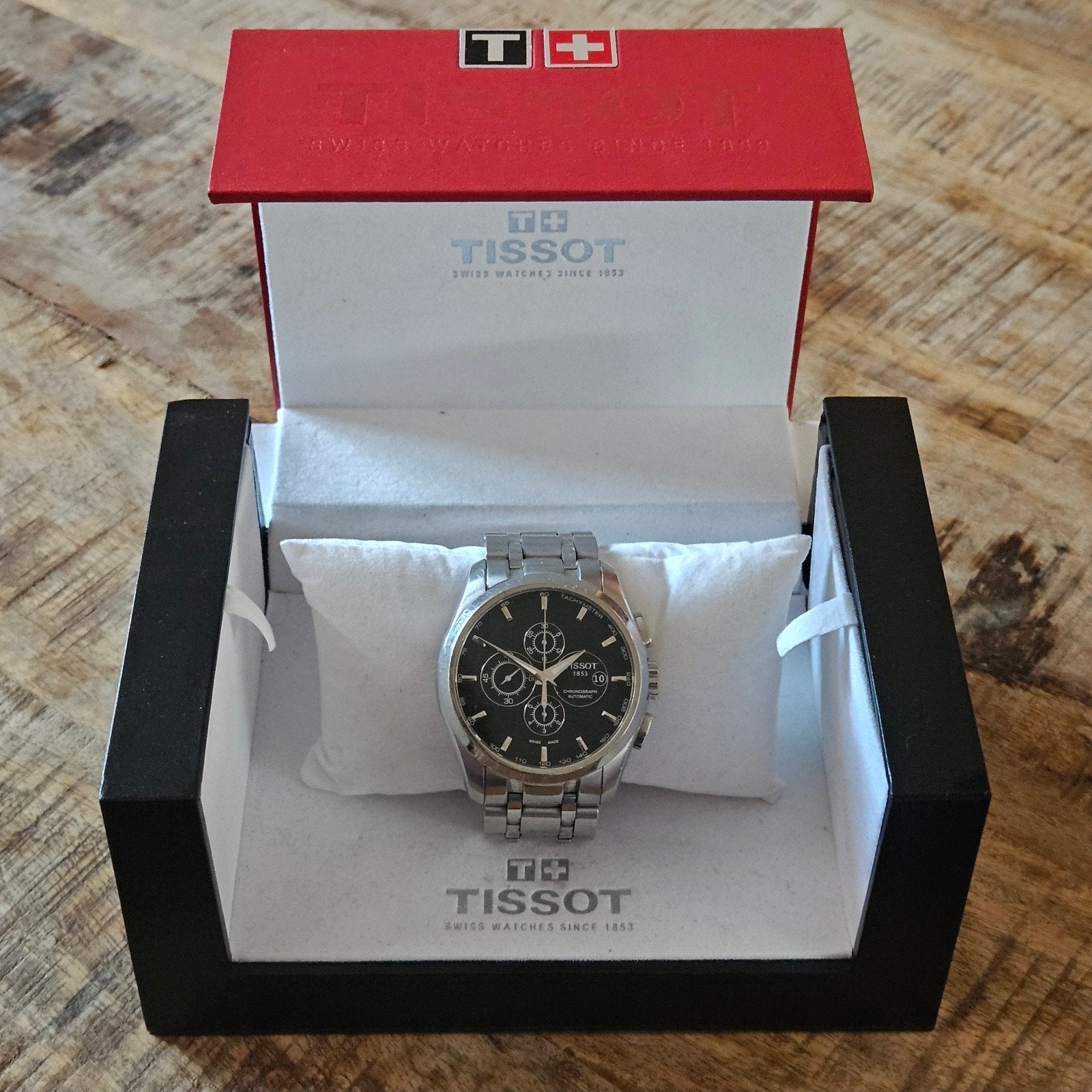 Tissot Couturier Automatic Chronograph T035627 Full set, Ophalen