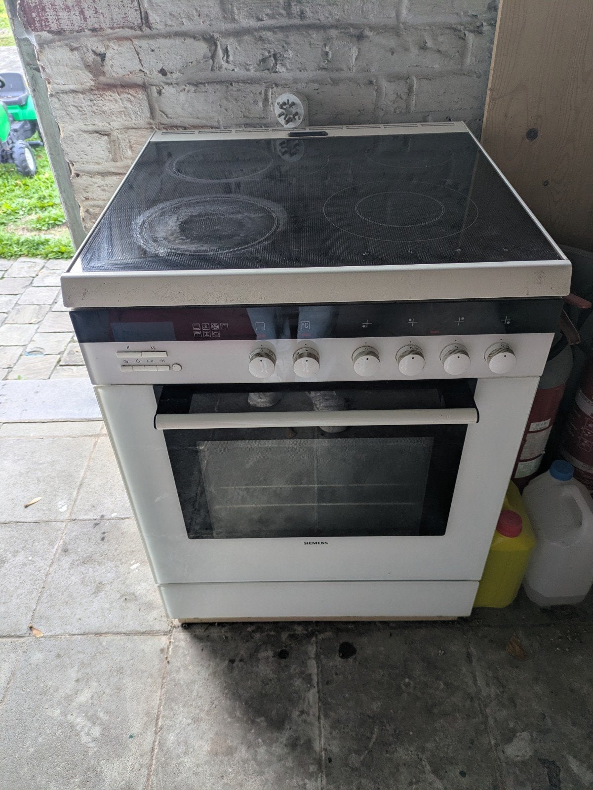 Siemens kookfornuis, Elektronische apparatuur, Ophalen, 60 cm of meer, Siemens, Zo goed als nieuw