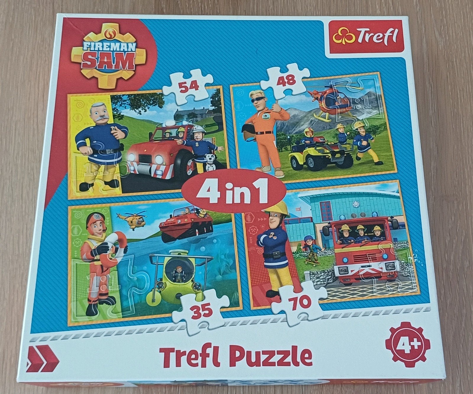 4 puzzels voor 4+, Ophalen