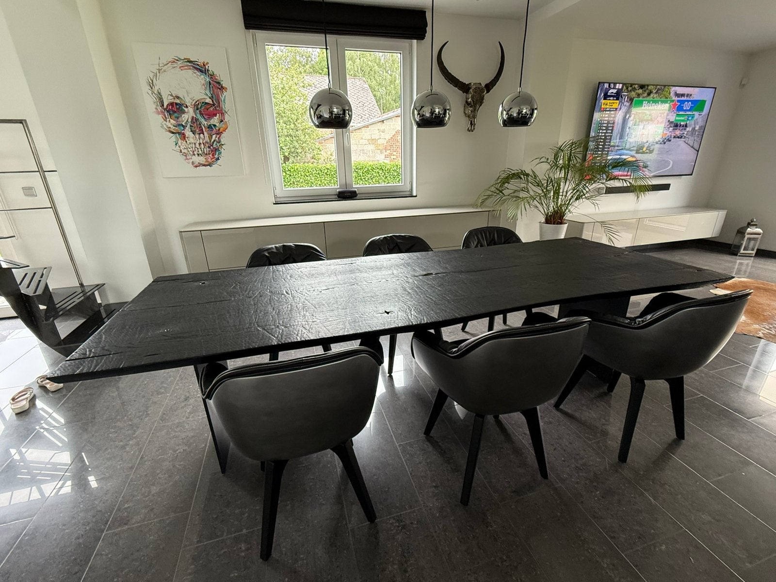 Design Eettafel Janua 280*100, Huis en Inrichting, Tafels | Eettafels, Ophalen, Design, 50 tot 100 cm, Vijf personen of meer
