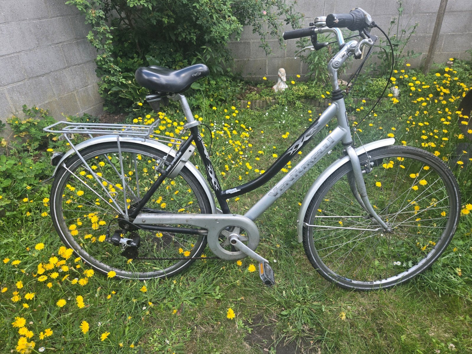 Damesfiets, Gebruikt, Velgrem, Versnellingen, 50 tot 53 cm