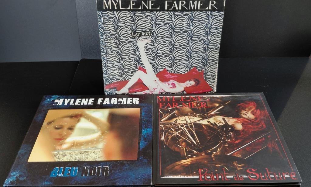 Pakket: 3x Limited Edition CD Mylene Farmer, Enlèvement ou Envoi, Utilisé