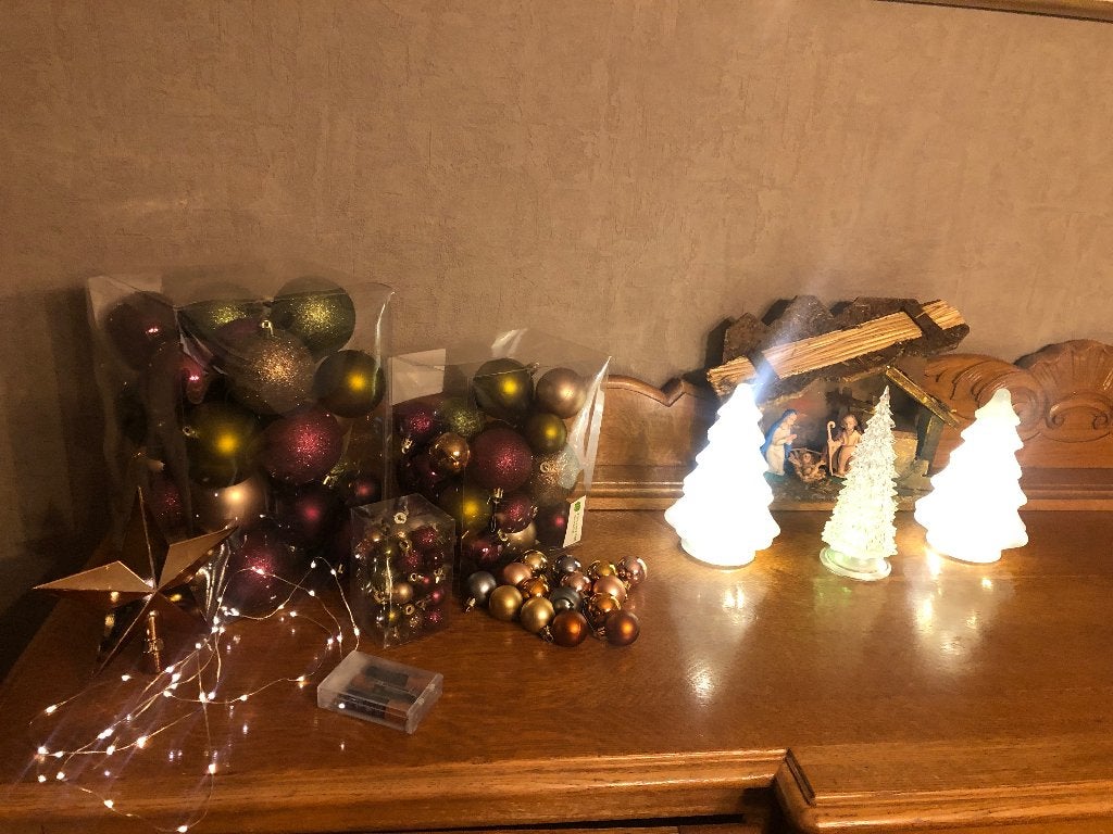 Assortiment Kerstdecoratie (alles tesamen voor € 5), Diversen, Ophalen, Zo goed als nieuw