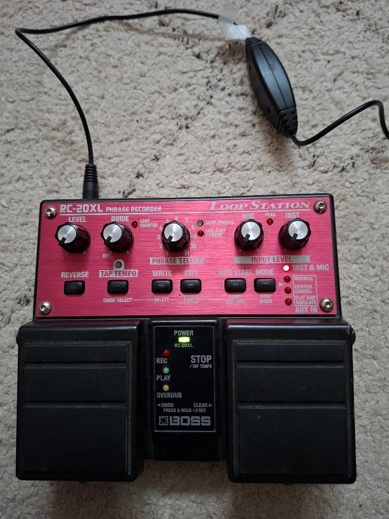 Boss RC-20XL loopstation, Muziek en Instrumenten, Effecten, Ophalen, Gebruikt