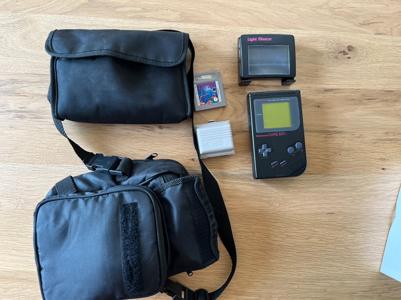 Gameboy classic black met extra’s, Ophalen, Gebruikt, Game Boy Classic, Met games