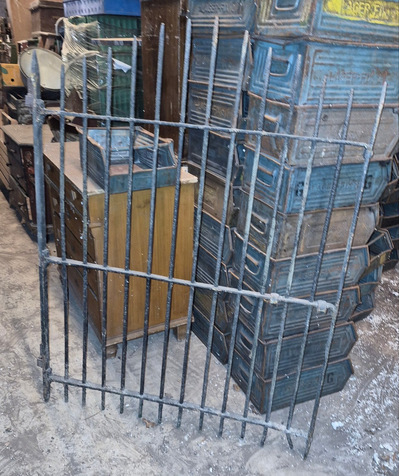 Poort poorten volijzeren tuinpoort decoratie, Antiek en Kunst, Curiosa en Brocante, Ophalen