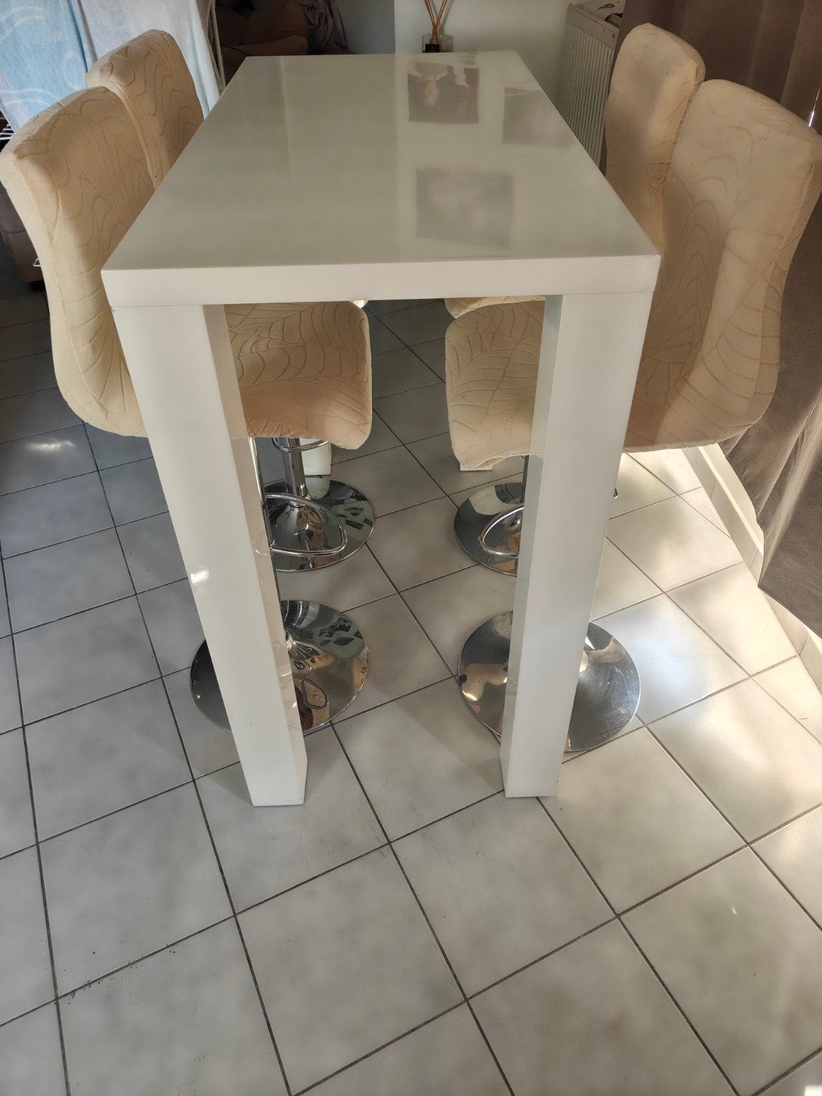 tafel met barstoelen, Huis en Inrichting, Ophalen