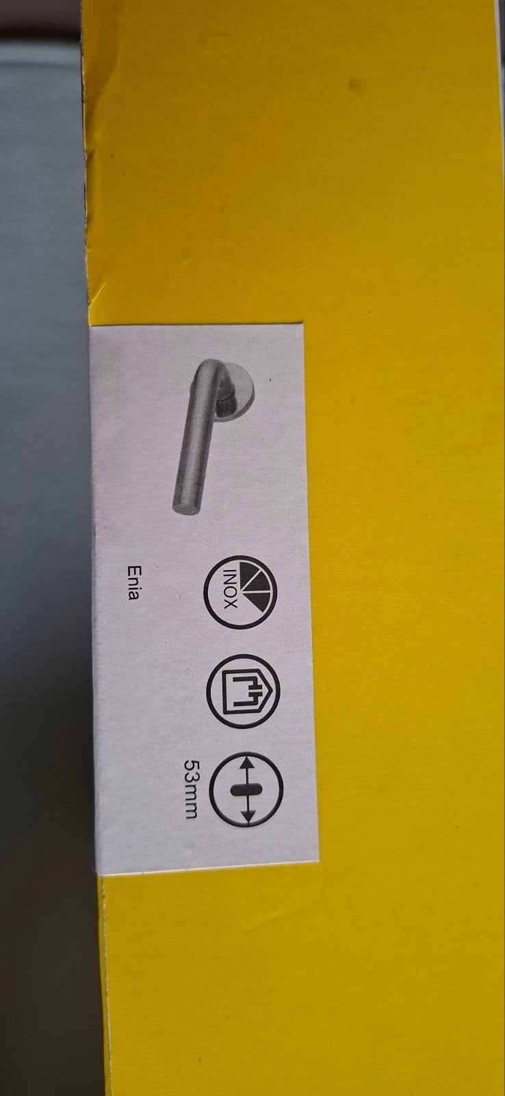 Deurklink Yale Enia inox, Ophalen