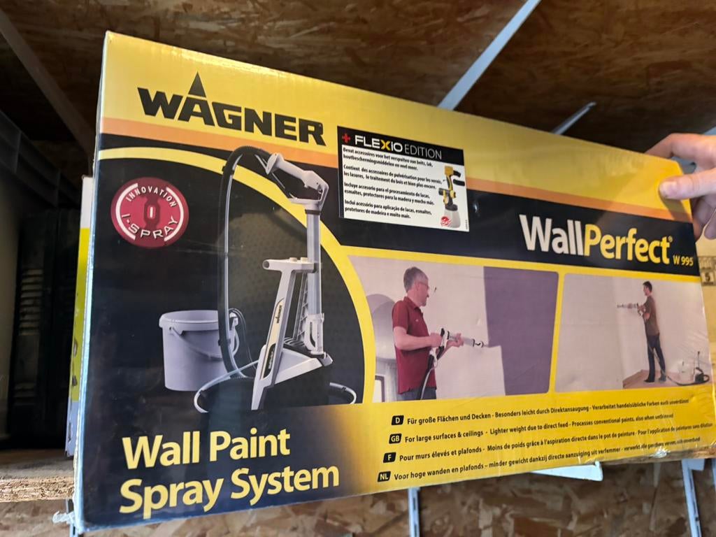 Spray paint systeem WallPerfect, Ophalen, Zo goed als nieuw