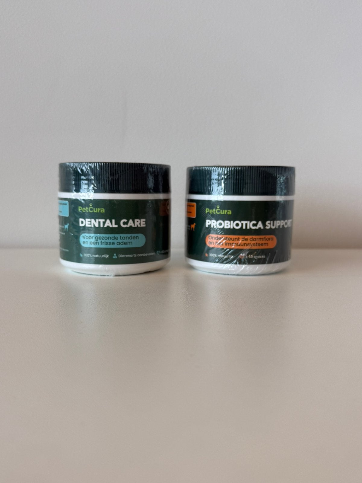 Petcura dental en probiotica, Ophalen
