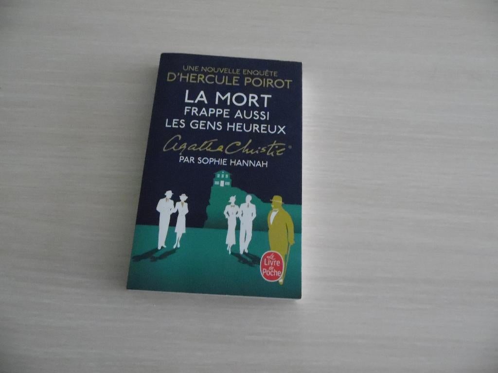 LA MORT FRAPPE AUSSI LES GENS HEUREUX    SOPHIE HANNAH, Enlèvement ou Envoi, Comme neuf, Agatha Christie