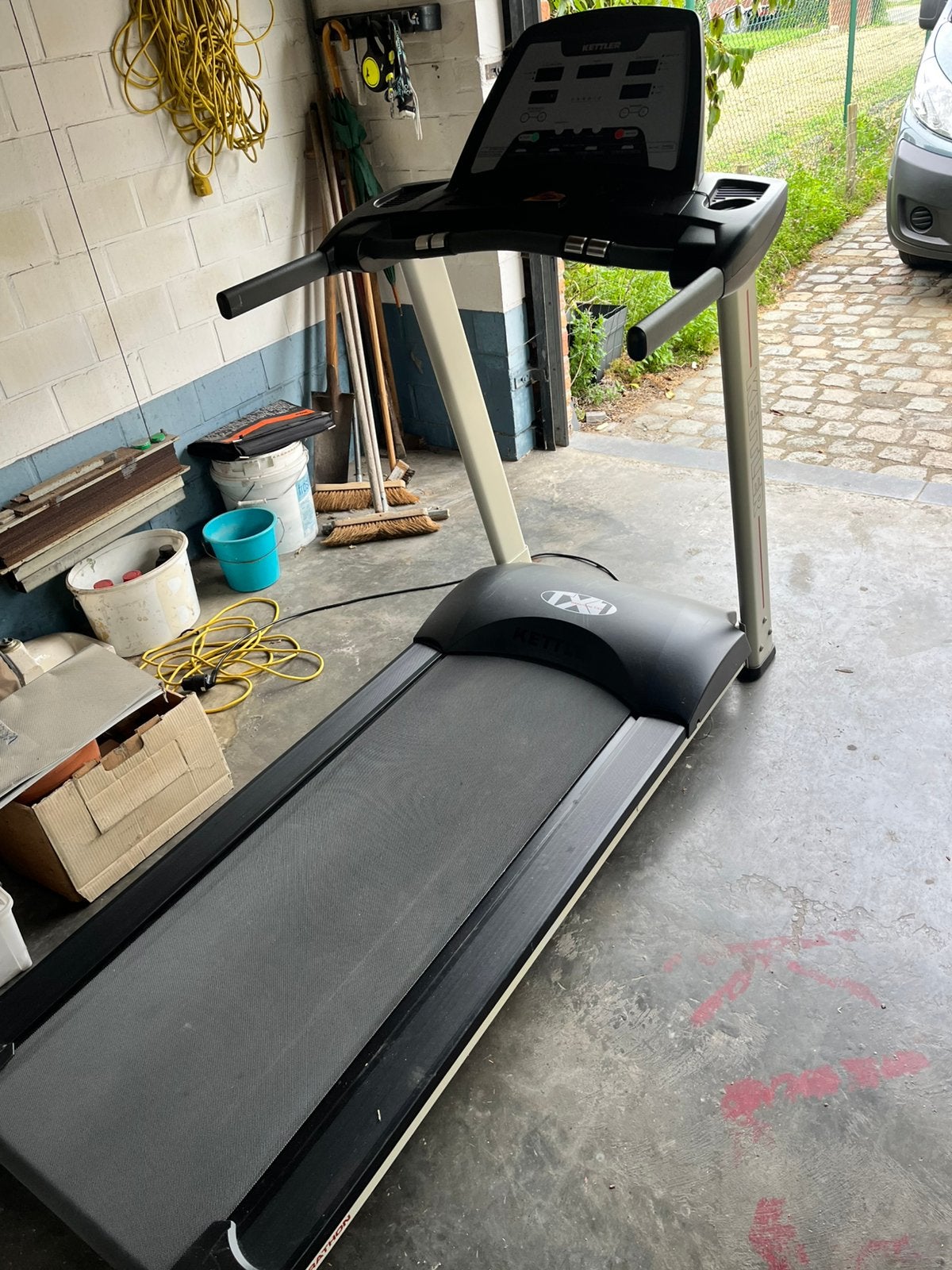 Loopband Kettler TX-1, Sport en Fitness, Ophalen, Zo goed als nieuw, Loopband