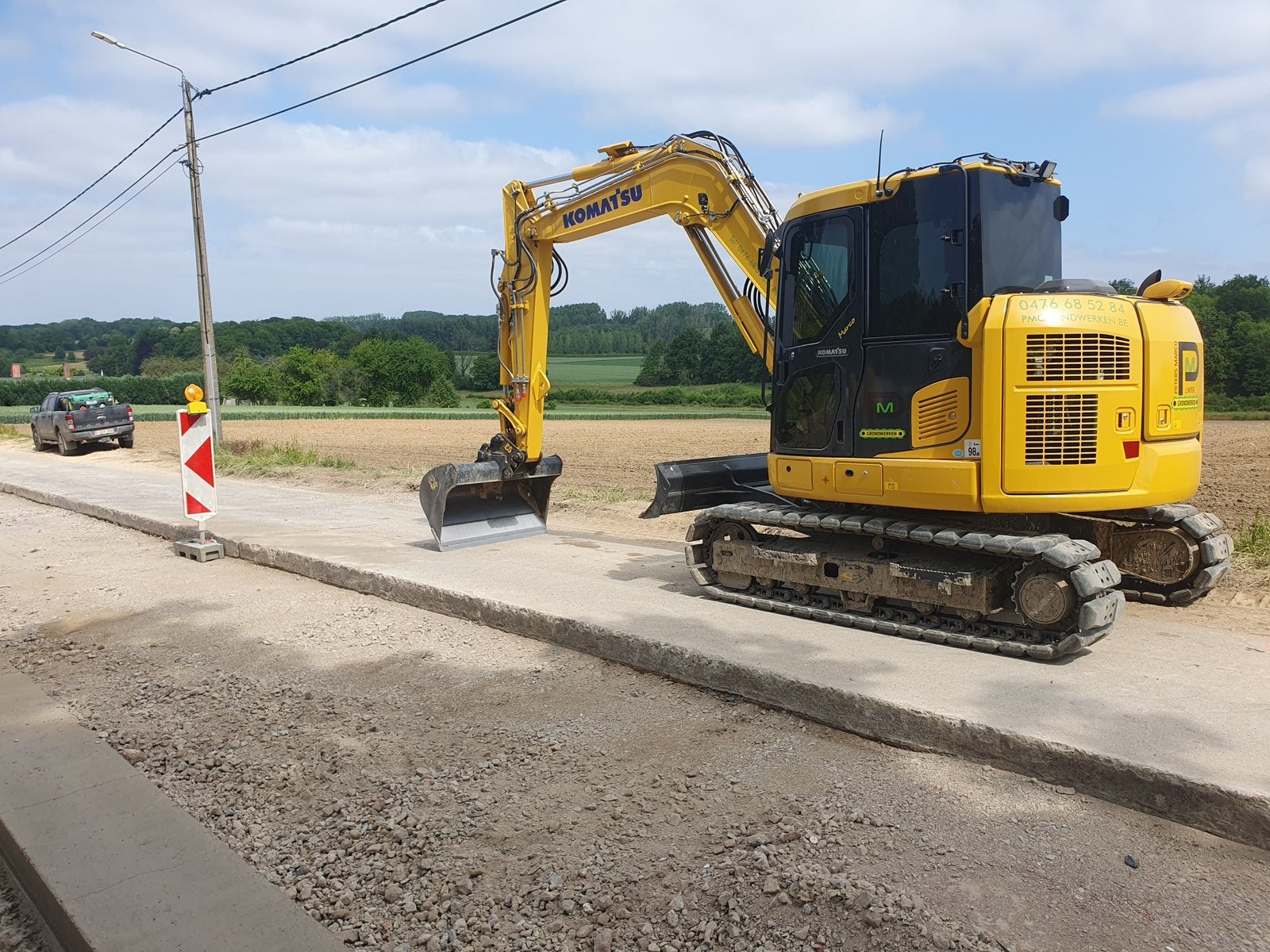 Komatsu PC 88, Articles professionnels, Enlèvement, Excavatrice