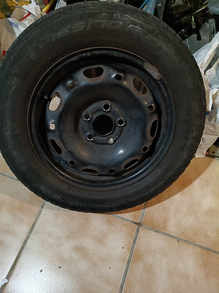 4x Jantes toles VW Polo, Fox, Autos : Pièces & Accessoires, 14 pouces, Véhicule de tourisme, Enlèvement, Utilisé