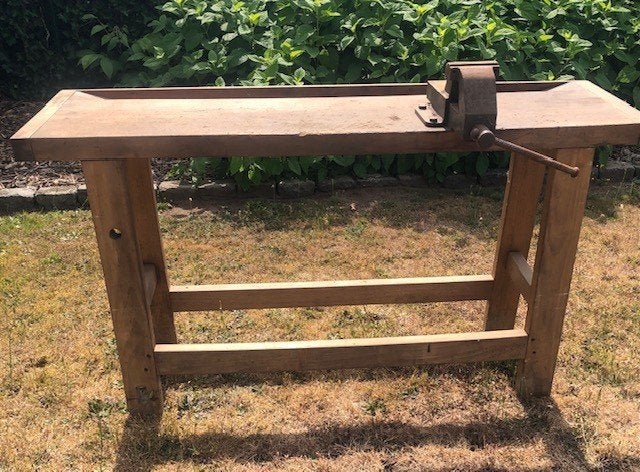 établi en bois, Bricolage & Construction, Établis, Enlèvement, Utilisé, Étau