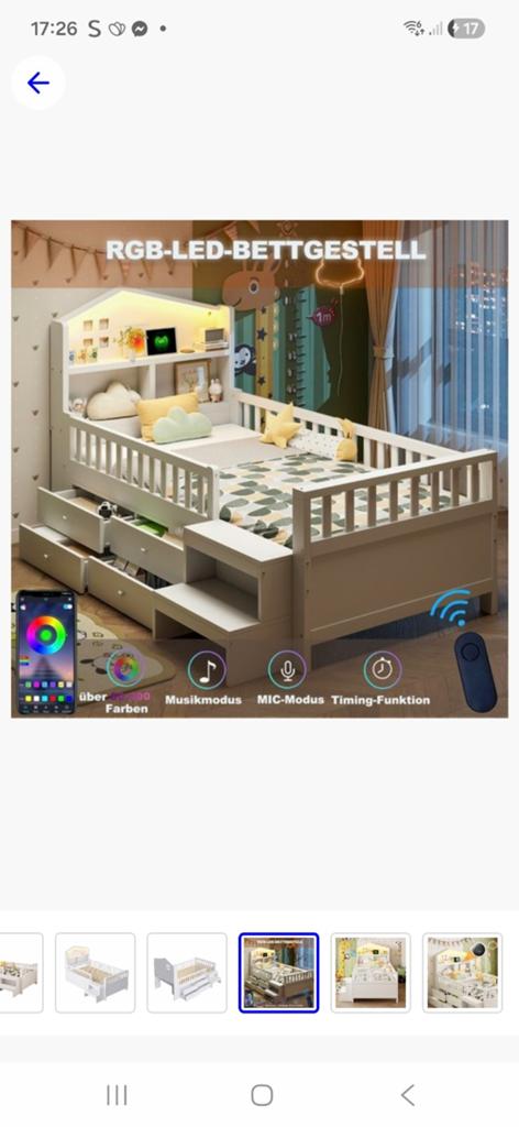 Nieuw kinderbed, Ophalen