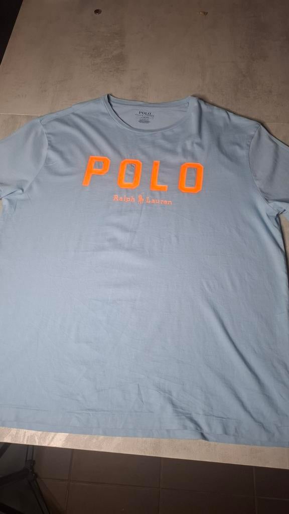 Ralp lauren t-shirt, Ophalen, Maat 52/54 (L), Blauw, Ralph Lauren