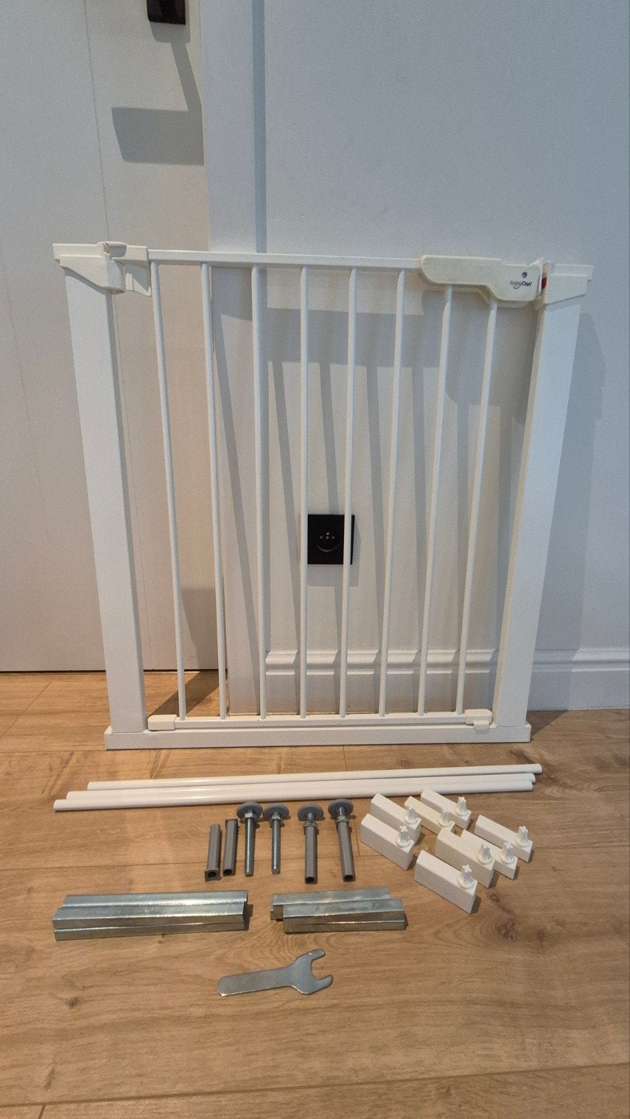 Barrière d'escalier BabyDan Premier - barrière de serrage -, Barrière de sécurité, Enlèvement, Utilisé, Métal ou Fer