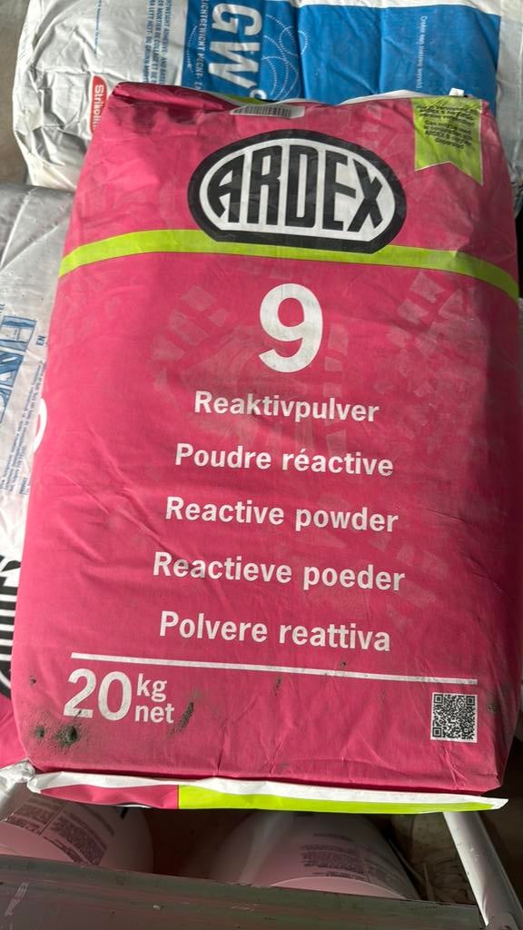 Ardex 9, Ophalen