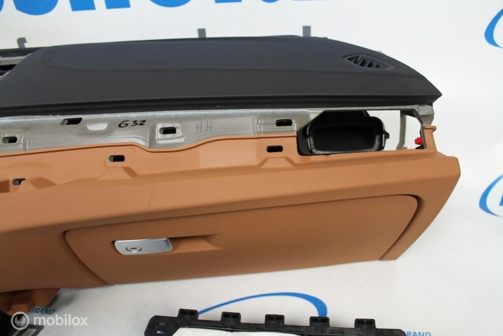 Airbag set Dashboard M leer bruin HUD BMW 5 G30 (2017-....), Auto-onderdelen, Gebruikt, Ophalen of Verzenden