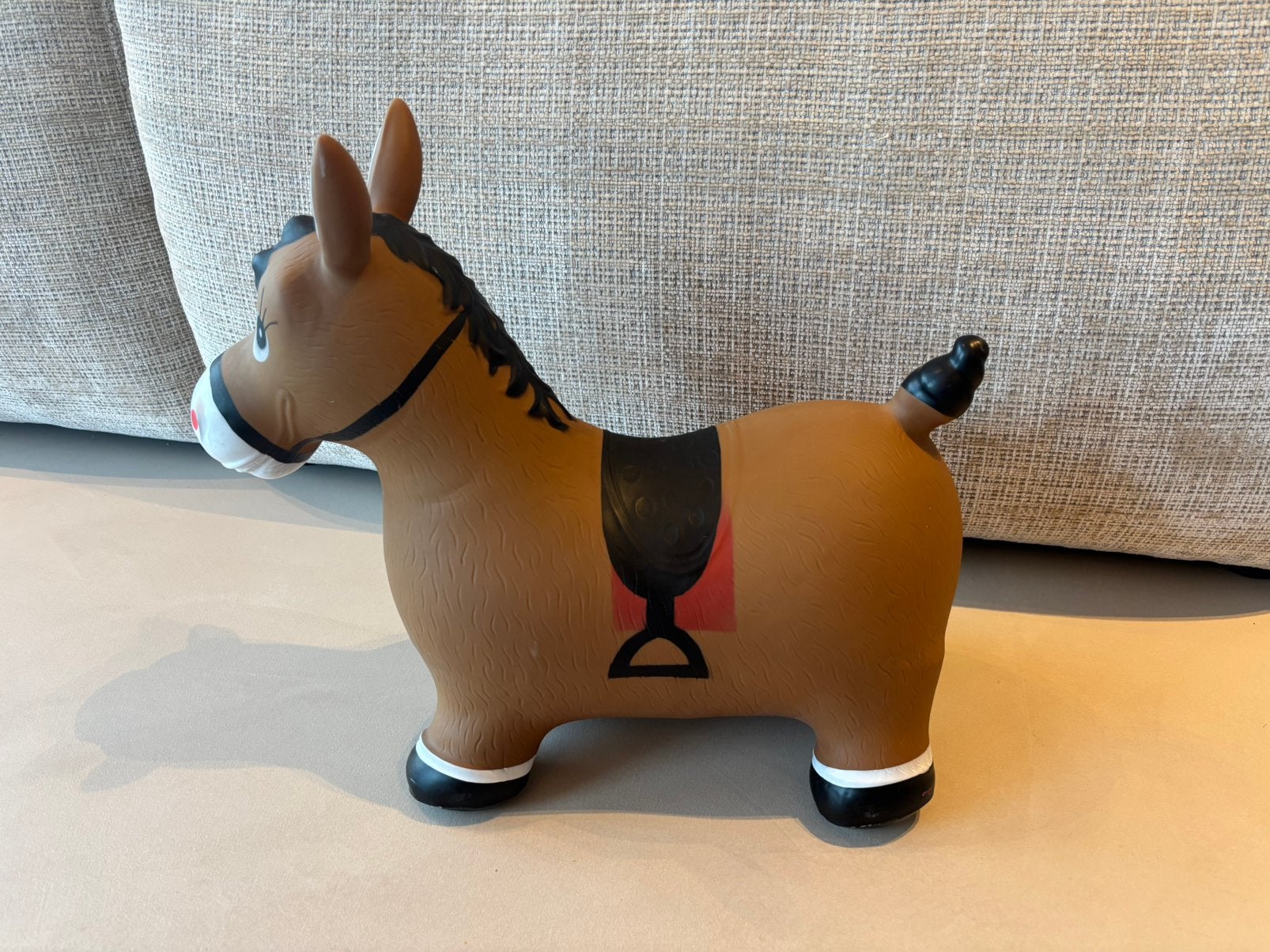 Hopper paard, Ophalen, Zo goed als nieuw