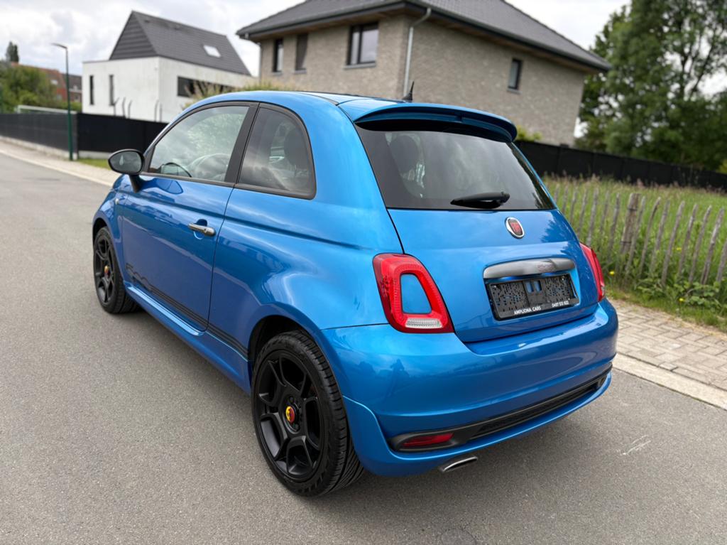 Fiat 500 S 1.2 ##Automaat#58000km#Car play#Camera#Dig airco#, Cuir, Essai à domicile, Achat, Euro 6