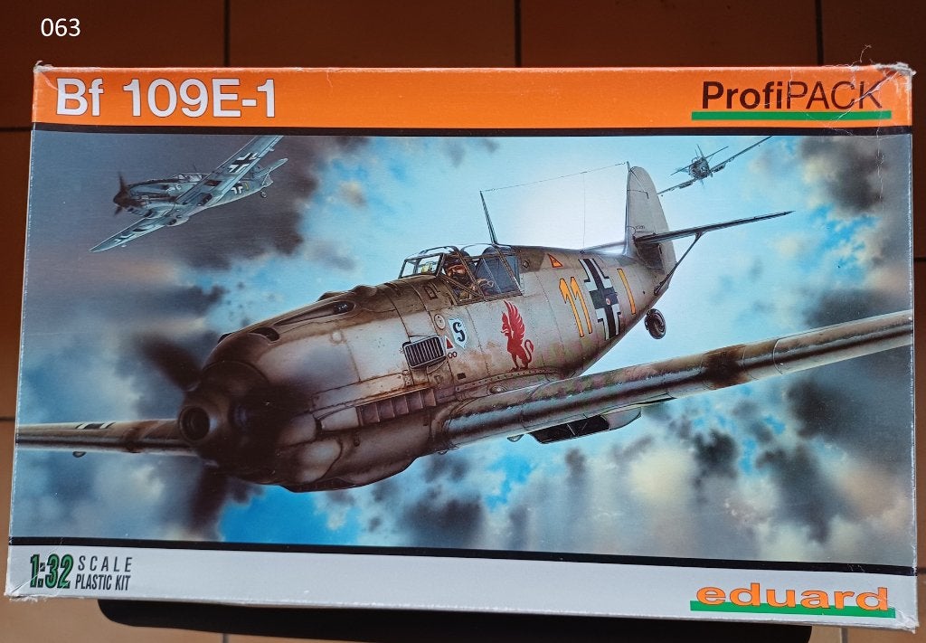 Bf 109 E-1  1/32   eduard Profipack, Enlèvement ou Envoi, Revell