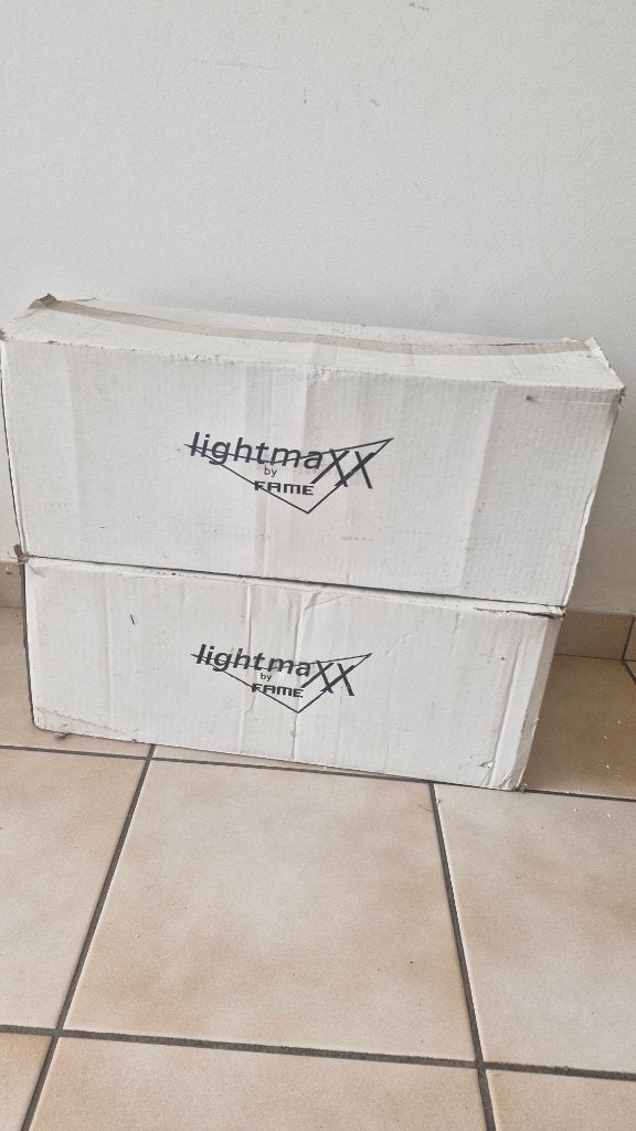 Lampes LED Lightmaxx DMX, Musique & Instruments, Enlèvement, Comme neuf, Lumières, Couleur