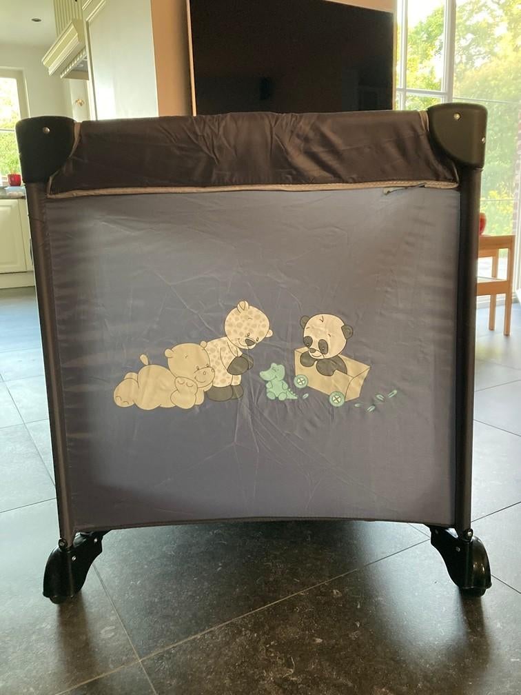 Reisbed Nattou, matras en hoesjes, Ophalen, Zo goed als nieuw, Minder dan 140 cm, Matras
