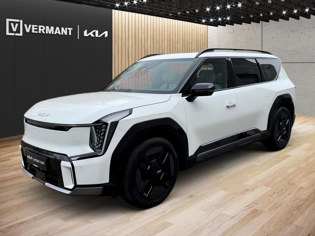 Kia EV9 99,8 kWh AWD GT Line 7pl, Auto's, Kia, EV9, Adaptieve lichten, Adaptive Cruise Control, Airbags, Airconditioning, Alarm