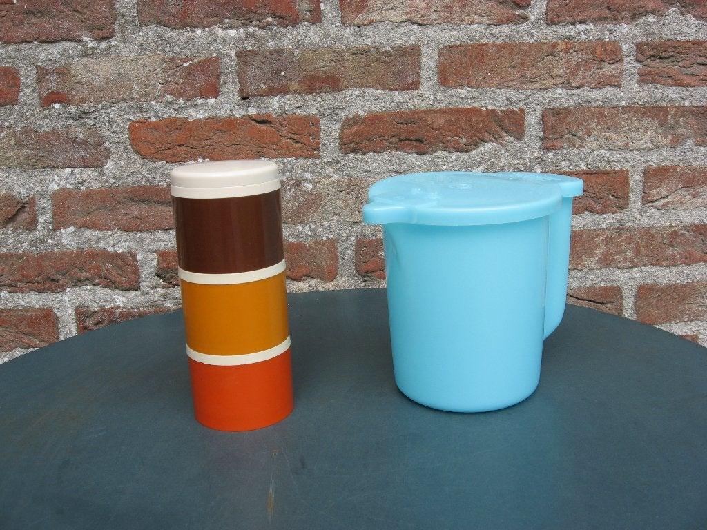 tupperware :tour à herbes vintage et grand cruche/pot à lait, Enlèvement ou Envoi, Comme neuf