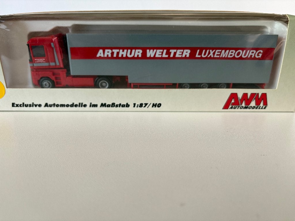 CAMION RENAULT MAGNUM - ARTHUR WELTER LUXEMBOURG - 1:87, Envoi, Neuf, Bus ou Camion, AWM