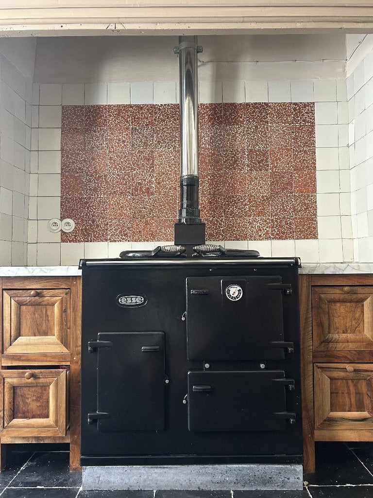 ESSE Firemaster, fornuis op gas, Ophalen, Gebruikt, 4 kookzones, Gas