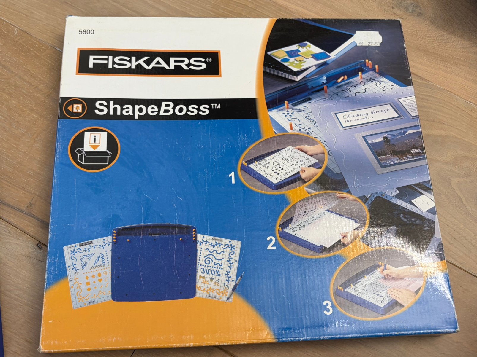 Fiskars - ShapeBoss Embossing System, Ophalen of Verzenden, Zo goed als nieuw, Overige typen