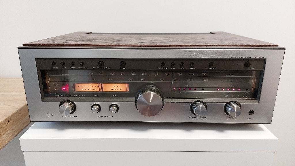 Luxman R-1050 AM/FM Stereo Receiver, Audio, Tv en Foto, Versterkers en Ontvangers, Ophalen of Verzenden, Zo goed als nieuw, Stereo