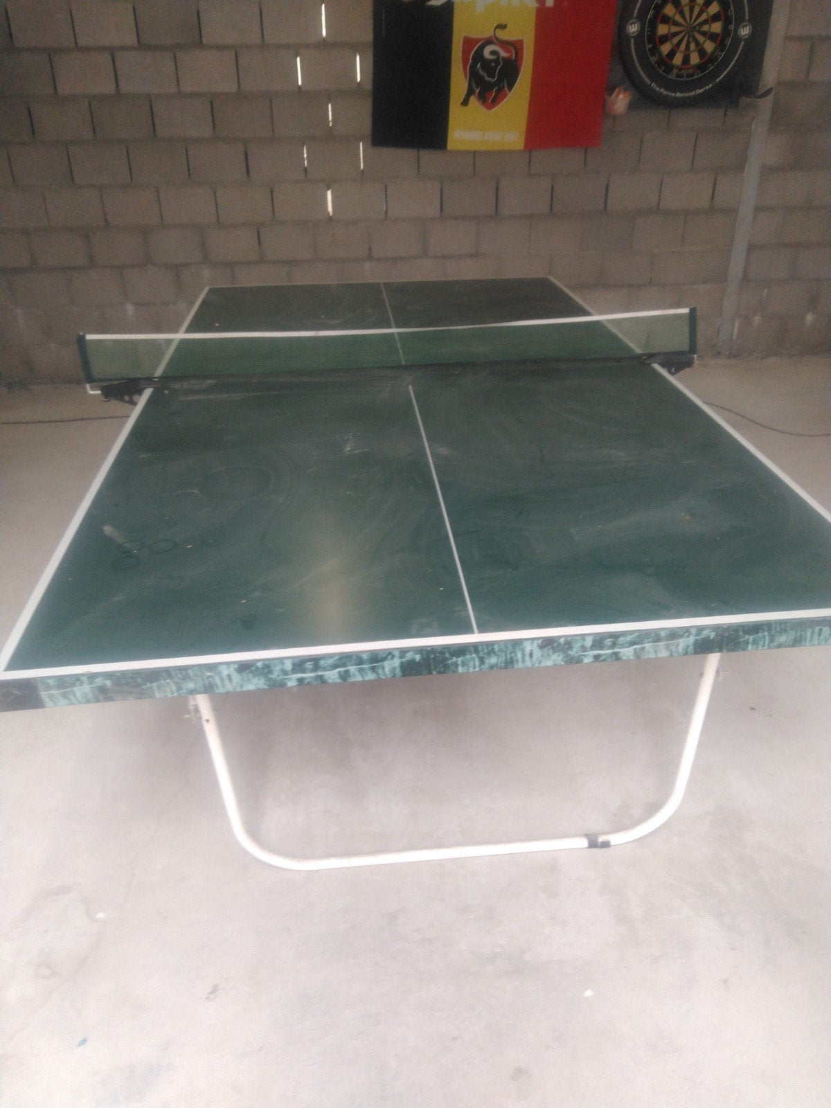 Ping pong tafel, Ophalen