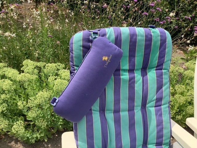 2 comfortabele tuinzetels met kussen - alles als nieuw !, Ophalen, Zo goed als nieuw