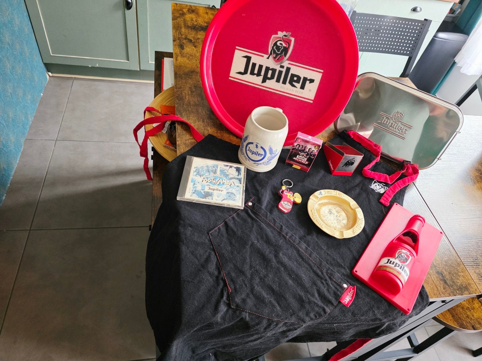 Lot objets de collection Jupiler, Ophalen of Verzenden