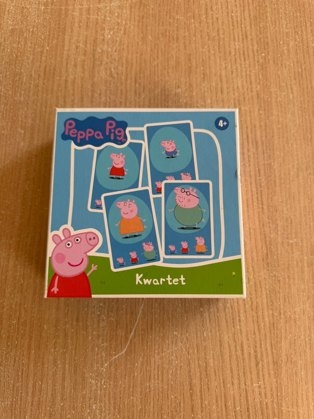 Peppa Pig kwartet, Drie of vier spelers, Ophalen, Gebruikt