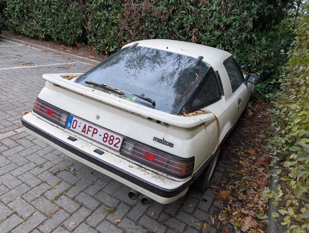 Mazda RX-7 1981 (motor gereviseerd), Autos, Achat, 2 places, Boîte manuelle, Autre carrosserie