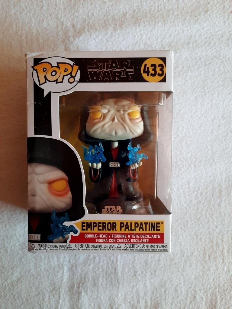 Funko Pop! Emperor Palpatine 433, Collections, Jouets miniatures, Utilisé, Enlèvement