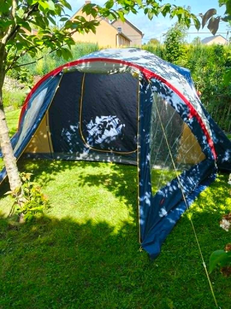 Belle tente familiale, Caravanes & Camping, Enlèvement, Utilisé, Jusqu'à 6