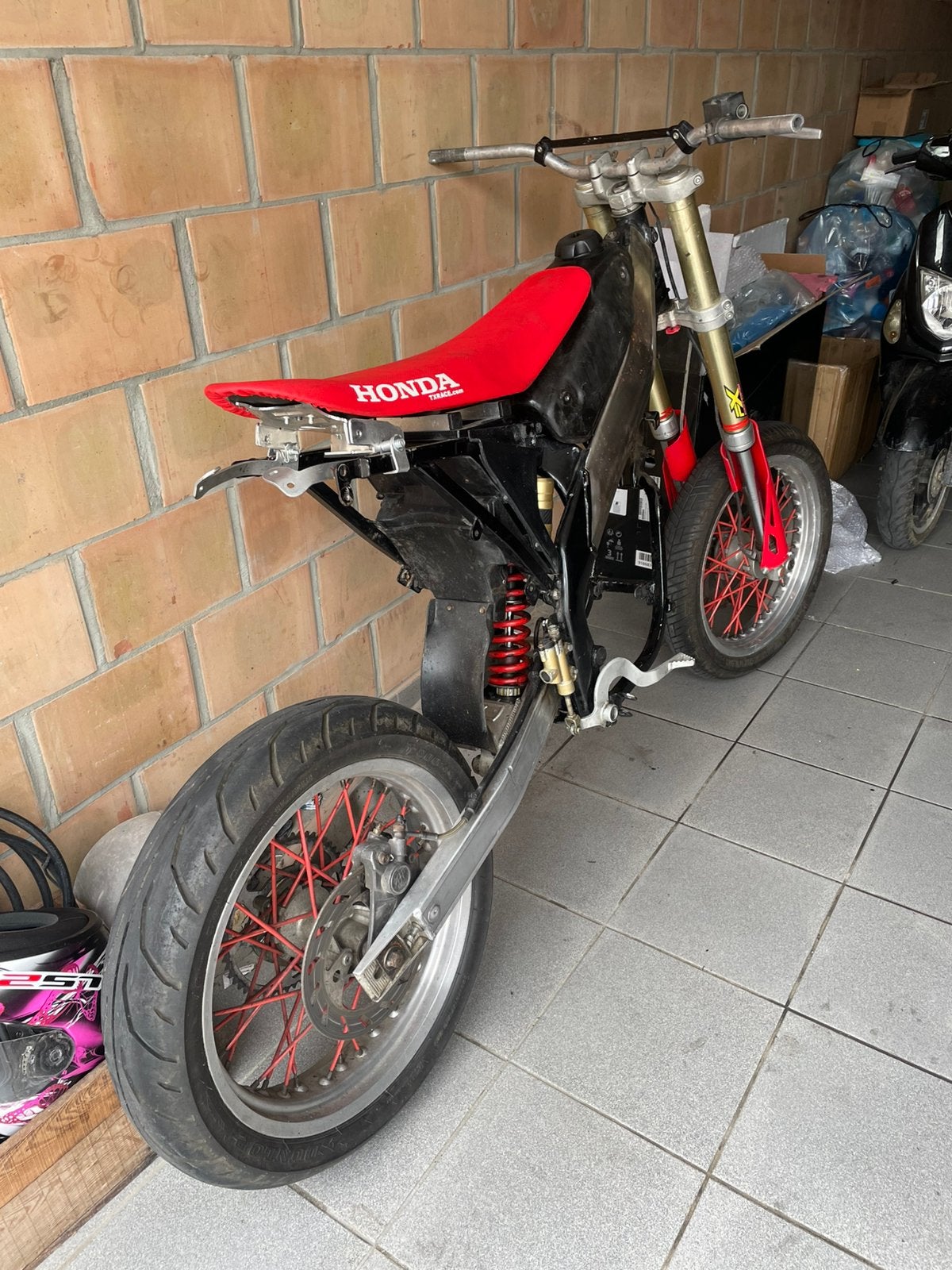 Honda hm 50 cre, Vélos & Vélomoteurs, Cyclomoteurs | Cyclomoteurs de cross, Honda, 49 cm³, 6 vitesses, Enlèvement