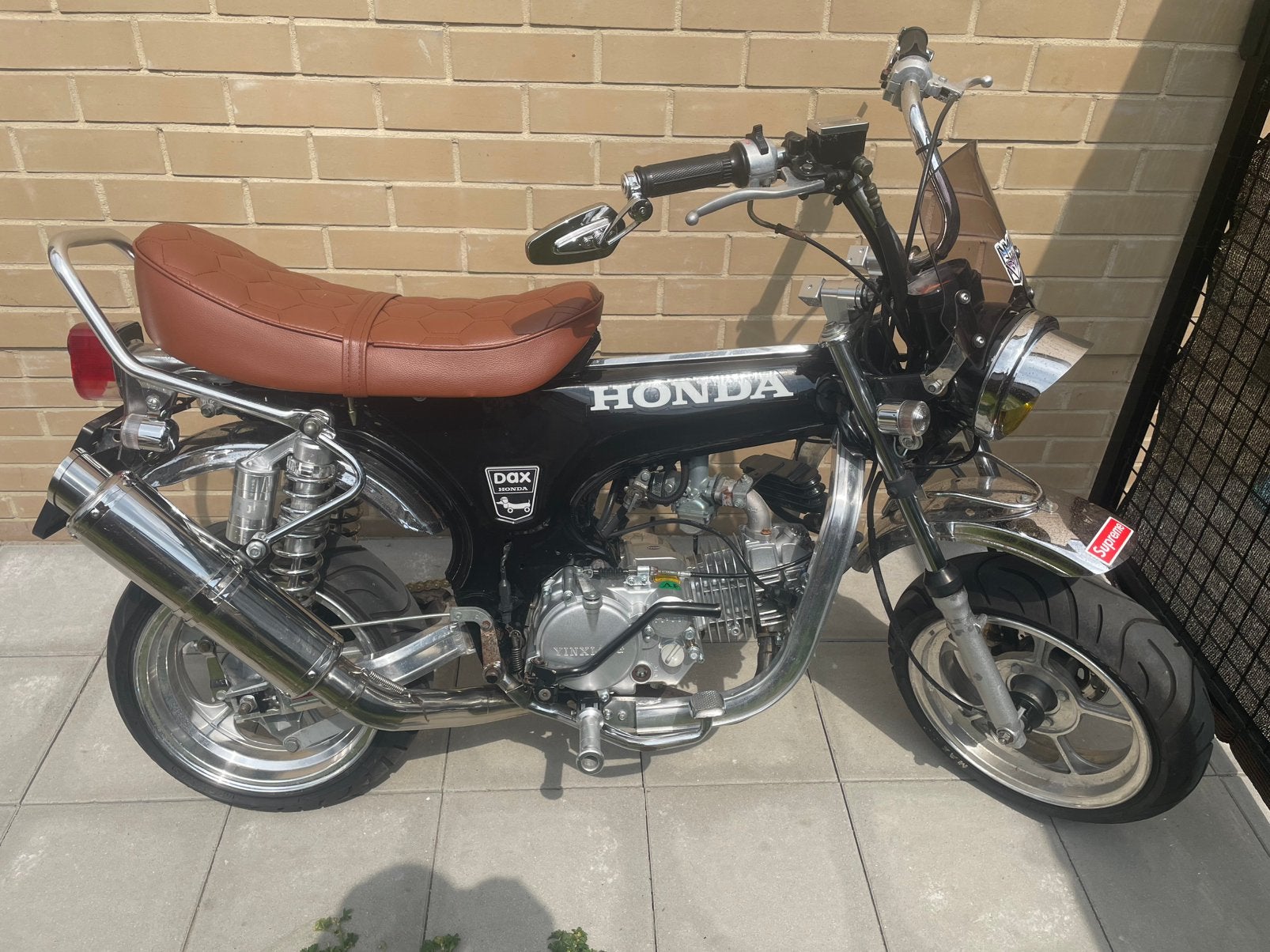 125cc dax te ruil of te koop, Ophalen, 1 cilinder