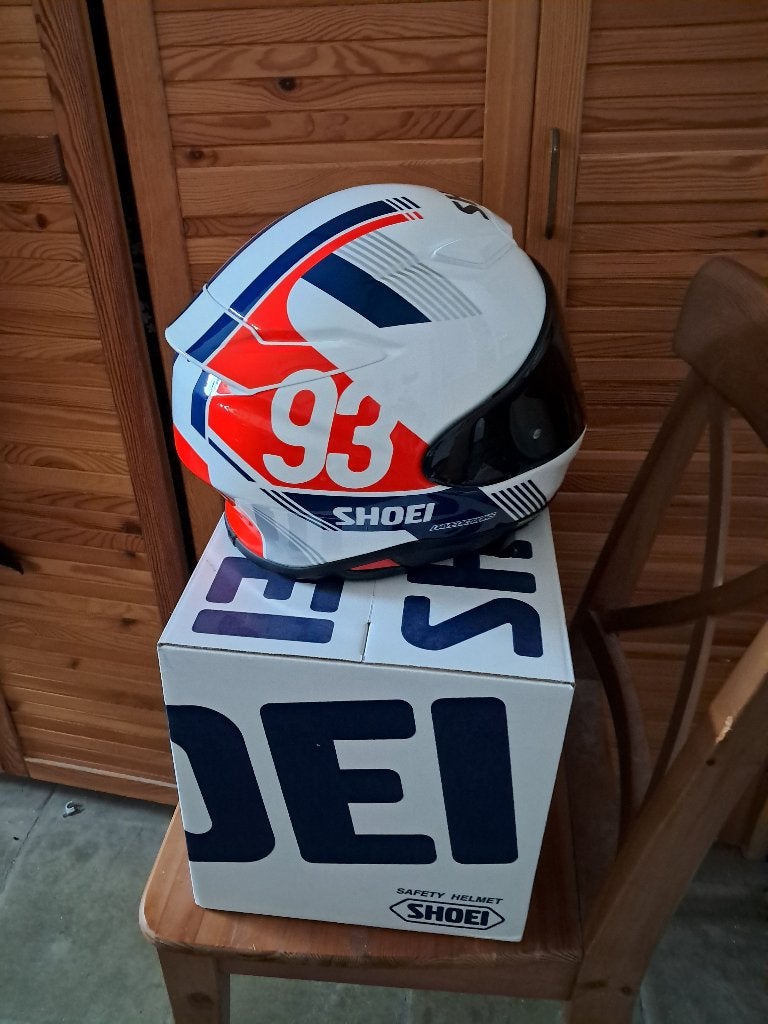 Casque Moto Shoei NX-R2  Marc Marquez, Motoren, Kleding | Motorhelmen, Ophalen, M, Nieuw zonder kaartje, Integraalhelm